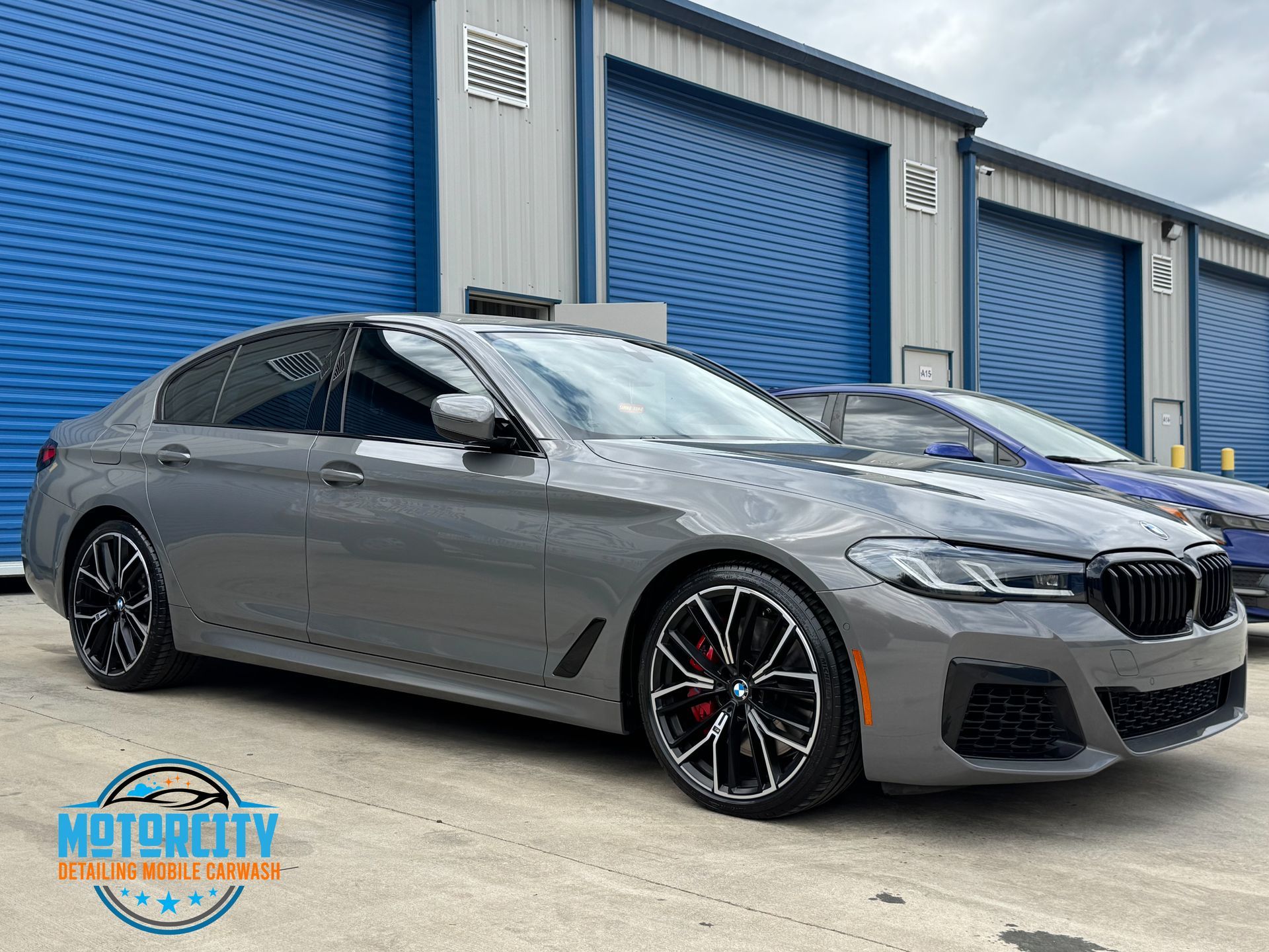 BMW after ceramic coating at Motorcity Detailing