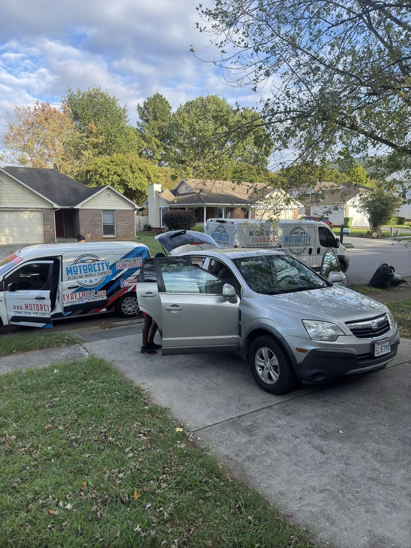Motorcity Detailing mobile detailing van in Huntsville